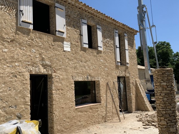 Rénovation d'un bastidon en Haute Provence